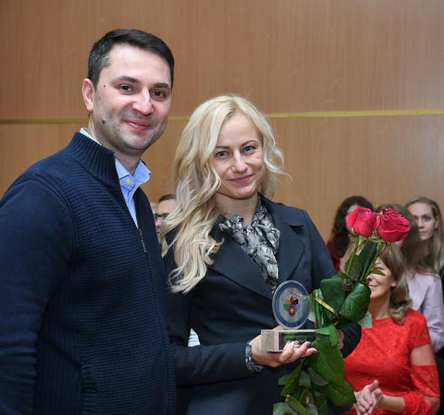 Одна з рівненських переможниць — українська дзюдоїстка з ураженням зору Юлія Галінська. Фото надав автор